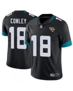 Men's Jacksonville Jaguars #18 Chris Conley Black Vapor Untouchable Limited Stitched NFL Jersey