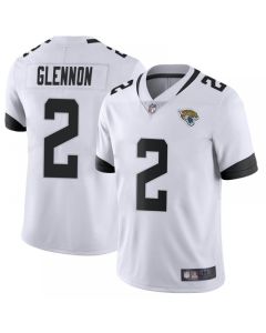 Men's Jacksonville Jaguars #2 Mike Glennon White Vapor Untouchable Limited Stitched Jersey
