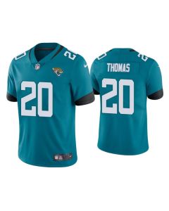 Men's Jacksonville Jaguars #20 Daniel Thomas Blue Vapor Untouchable Limited Stitched Jersey