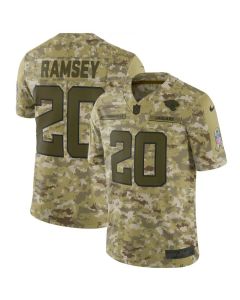 Men's Jacksonville Jaguars #20 Jalen Ramsey 2018 Camo Salute to Service Limited Stitched NFL Jersey