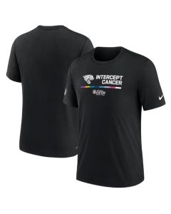 Men's Jacksonville Jaguars 2022 Black Crucial Catch Performance T-Shirt