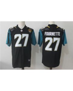Men's Jacksonville Jaguars #27 Leonard Fournette Black Alternate Stitched NFL Vapor Untouchable Limited Jersey