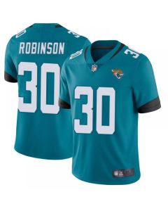 Men's Jacksonville Jaguars #30 James Robinson Blue Vapor Untouchable Limited Stitched Jersey