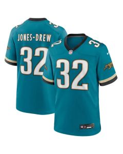 Men's Jacksonville Jaguars #32 Maurice Jones-Drew Teal 2025 NFL Draft First Round Pick 2nd Alternate Game (Teal)