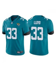 Men's Jacksonville Jaguars #33 Devin Lloyd Teal Vapor Untouchable Limited Stitched Jersey