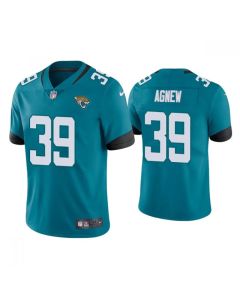 Men's Jacksonville Jaguars #39 Jamal Agnew 2021 Teal Vapor Untouchable Limited Stitched Jersey