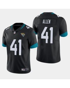 Men's Jacksonville Jaguars #41 Josh Allen Black Vapor Untouchable Limited Stitched NFL Jersey