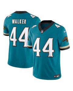 Men's Jacksonville Jaguars #44 Travon Walker Teal Prowler Throwback Vapor F.U.S.E. Limited Jersey