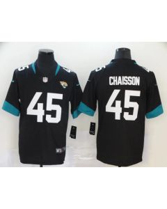 Men's Jacksonville Jaguars #45 K'Lavon Chaisson Black Vapor Untouchable Limited Stitched NFL Jersey
