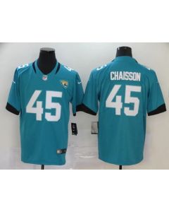 Men's Jacksonville Jaguars #45 K'Lavon Chaisson Blue Vapor Untouchable Limited Stitched NFL Jersey