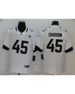 Men's Jacksonville Jaguars #45 K'Lavon Chaisson White Vapor Untouchable Limited Stitched NFL Jersey