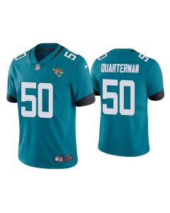 Men's Jacksonville Jaguars #50 Shaquille Quarterman Blue Vapor Untouchable Limited Stitched Jersey