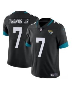 Men's Jacksonville Jaguars #7 Brian Thomas Jr Black 2024 Draft Vapor Untouchable Limited Stitched Jersey