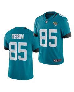 Men's Jacksonville Jaguars #85 Tim Tebow 2021 Teal Vapor Untouchable Limited Stitched Jersey