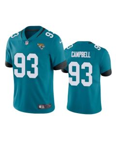 Men's Jacksonville Jaguars #93 Calais Campbell Blue 2019 Vapor Untouchable Limited Stitched NFL Jersey