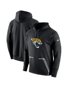 Men's Jacksonville Jaguars Black Champ Drive Vapor Speed Pullover Hoodie