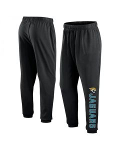 Men's Jacksonville Jaguars Black Chop Block Fleece Sweatpants