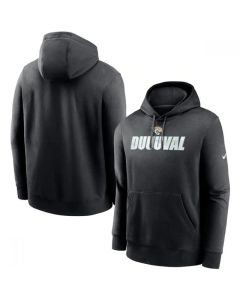 Men's Jacksonville Jaguars Black Fan Gear Local Club Pullover Hoodie