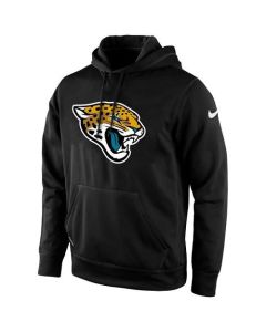Men's Jacksonville Jaguars Black KO Logo Essential Hoodie