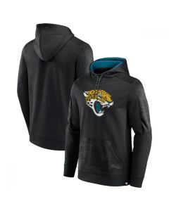 Men's Jacksonville Jaguars Black On The Ball Pullover Hoodie