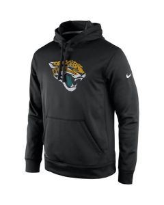 Men's Jacksonville Jaguars Black Practice Performance Pullover Hoodie