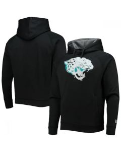 Men's Jacksonville Jaguars Black Pullover Hoodie (Black)