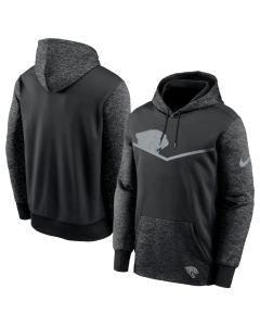 Men's Jacksonville Jaguars Black Reflective Therma Hoodie