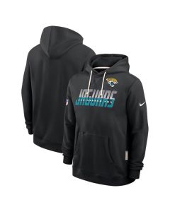 Men's Jacksonville Jaguars Black Sideline Standard Issue Top Prospect Dri-FIT Hoodie (Black)