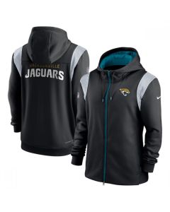 Men's Jacksonville Jaguars Black zipper Hoodie