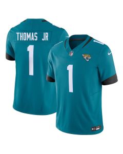 Men's Jacksonville Jaguars Brian Thomas Jr Teal 2024 NFL Draft First Round Pick Player F.U.S.E. Vapor Untouchable Limited Stitched Football Jersey