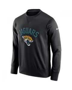 Men's Jacksonville Jaguars Men's Jacksonville Jaguars 2019 Black Sideline Circuit Performance Sweatshirt