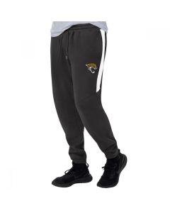 Men's Jacksonville Jaguars Starter Black/White Goal Post Fleece Pants