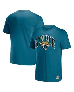 Men's Jacksonville Jaguars x Staple Teal Logo Lockup T-Shirt