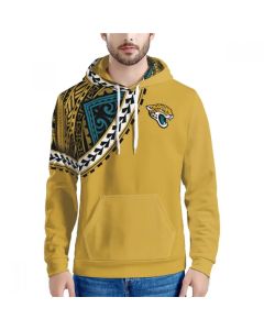 Men's Jacksonville Jaguars Yellow Hoodie