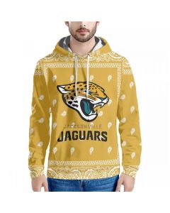 Men's Jacksonville Jaguars Yellow Pullover Hoodie