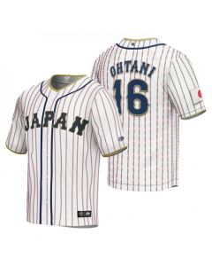 Men's Japan Baseball #16 Shohei Ohtani 2023 White World Baseball Classic Stitched Jersey (White)