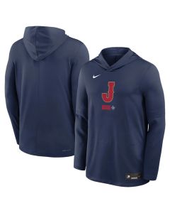 Men's Japan Baseball Baseball Navy 2026 World Baseball Classic Collection Therma-FIT Hoodie