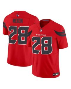 Men's Joe Mixon Navy Red Houston Texans #28 Vapor F.U.S.E. Limited Jersey