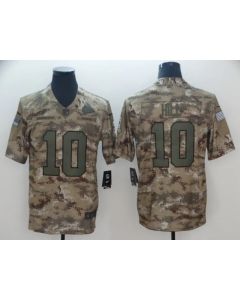 Men's Kansas City Chiefs #10 Tyreek Hill 2018 Camo Salute to Service Limited Stitched NFL Jersey