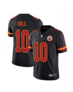 Men's Kansas City Chiefs #10 Tyreek Hill Black Limited Stitched NFL Jersey