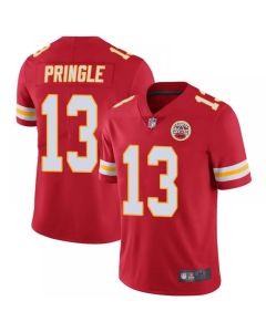 Men's Kansas City Chiefs #13 Byron Pringle Red Vapor Untouchable Limited Stitched Jersey