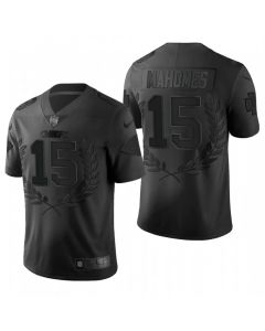 Men's Kansas City Chiefs #15 Patrick Mahomes Black Special Edition Limited Stitched Jersey