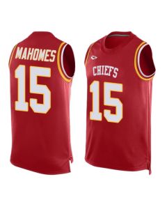 Men's Kansas City Chiefs #15 Patrick Mahomes Red Limited Stitched Jersey