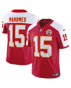 Men's Kansas City Chiefs #15 Patrick Mahomes Red/White 2023 F.U.S.E. Vapor Untouchable Limited Stitched Jersey