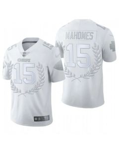 Men's Kansas City Chiefs #15 Patrick Mahomes White Special Edition Limited Stitched Jersey