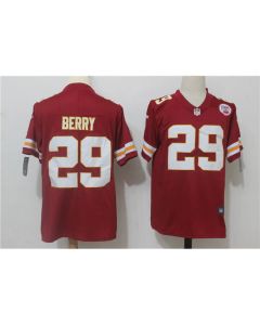 Men's Kansas City Chiefs #29 Eric Berry Red Team Color Stitched NFL Vapor Untouchable Limited Jersey