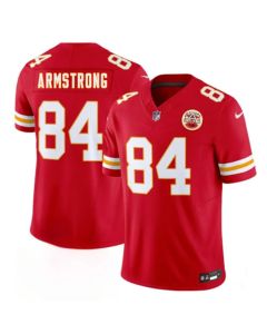 Men's Kansas City Chiefs #84 Andrew Armstrong Red 2026 F.U.S.E. Vapor Untouchable Limited Stitched Football Jersey (Red)