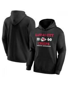 Men's Kansas City Chiefs Black Fierce Competitor Pullover Hoodie