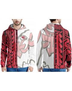 Men's Kansas City Chiefs Black/Red/White Pullover Hoodie