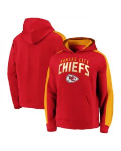 Men's Kansas City Chiefs Red Game Time Arch Pullover Hoodie
